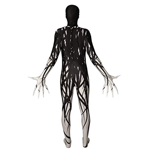 Morphsuits Boys Scary Halloween Costume For Kids Zalgo Slenderman Rake Bodysuit Skinsuit Boys Girls Large