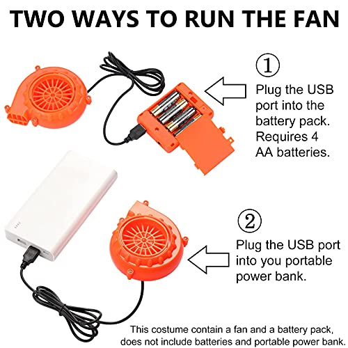 TOLOCO Inflatable Costume Adults, Cowboy Costume, Inflatable Horse Costume for Boy, Kid Blow up Costume Halloween