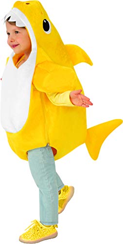 Rubie's unisex child Rubies Baby Shark With Sound Chip Costume, As Shown, Infant US