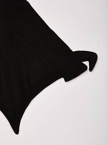 Leg Avenue Cozy Bat Fleece Dress with Wing Sleeves-Cute Hooded Onesie with Ears for Women, Small