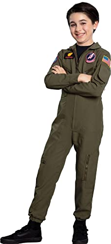 amscan Top Gun Maverick Flight Women Costume - Small 2-4, 1 Pc