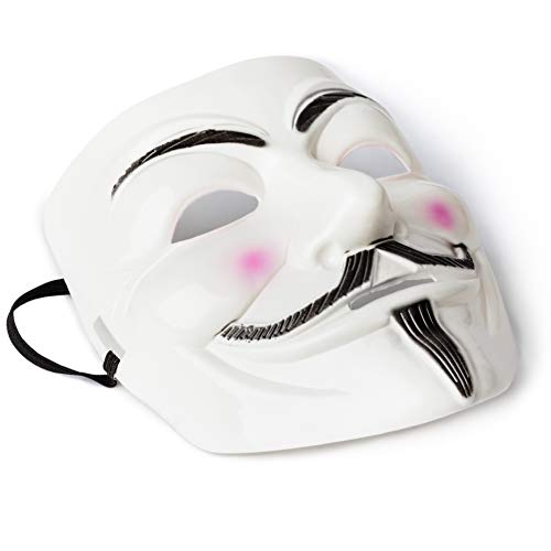 Diximus V for Vendetta Mask Anonymous Guy Fawkes Halloween Mask Hacker Mask