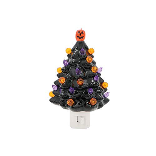 Dennis East International Halloween Tree Night Light, Green