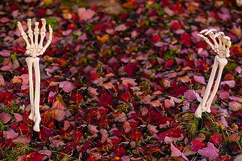 Spooky Skeleton Stakes: Realistic Yard Decor for Haunted Parties