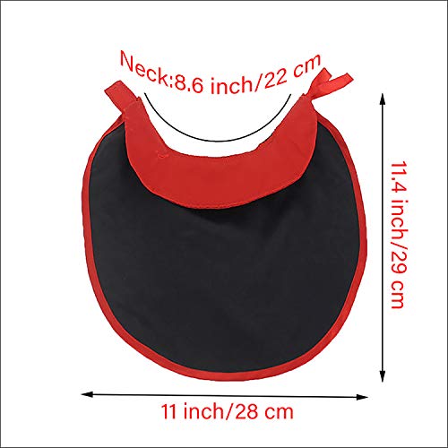 IFLYOOY Cat Halloween Costume Halloween Pet Costumes for Cats and Puppy Vampire Costume Cosplay for Small Dogs Holiday Clothes for Black Night Bloody Party (Cape & Horn)