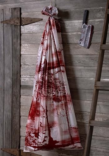 Bloody Body in Bag Prop