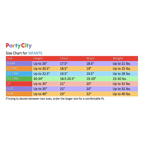 amscan Baby Mini Moo Costume Kit ‑ 12‑24 Months, Multicolor - 1 Set