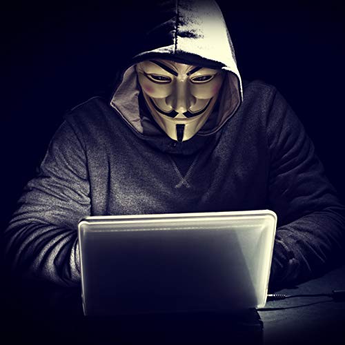 Diximus V for Vendetta Mask Anonymous Guy Fawkes Halloween Mask Hacker Mask