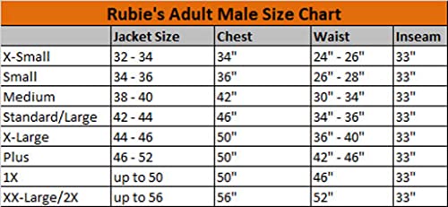 Rubie's Adult Officially Licensed Deluxe Top Gun Adult Sized Costume, As Shown, Large US