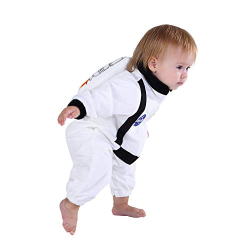 HSCTEK Baby Astronaut Costume, Infant Astronaut Costume for Baby Boys Girls, Baby Halloween Costume for Toddler Newborn 9-12Months