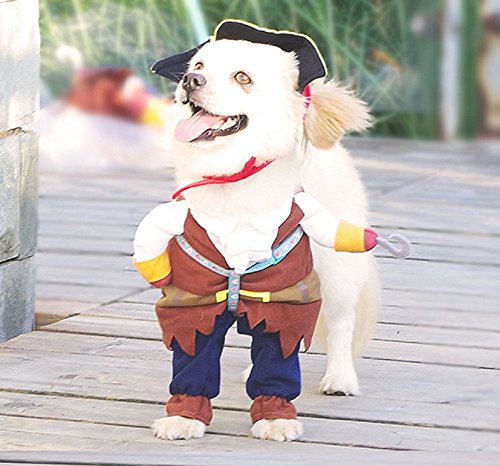 NACOCO Pet Dog Costume Pirates of The Caribbean Style (Small)
