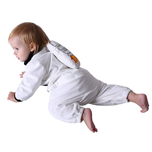 HSCTEK Baby Astronaut Costume, Infant Astronaut Costume for Baby Boys Girls, Baby Halloween Costume for Toddler Newborn 9-12Months