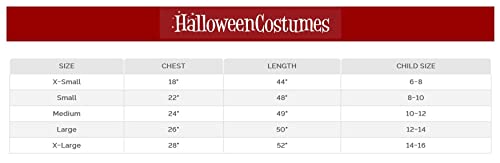 Fun World Girl's Skeleton Mermaid Costume Medium