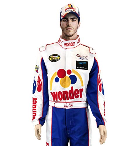 Ricky Bobby Jumpsuit + Cap Full Costume Talladega Nights (M)