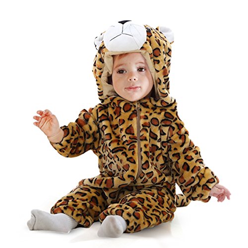 M&M SCRUBS Leopard Costume (12-18 Medium)