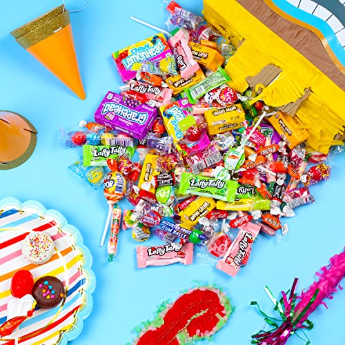 Bulk Candy - HUGE Candy Assortment - Party Mix - 6.5 LB - OVER 350 Pieces of Individually Wrapped Candy