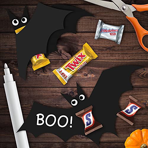 M&M'S, SNICKERS, TWIX, MILKY WAY & 3 MUSKETEERS Bulk Halloween Candy Assortment - 104.27oz/365ct