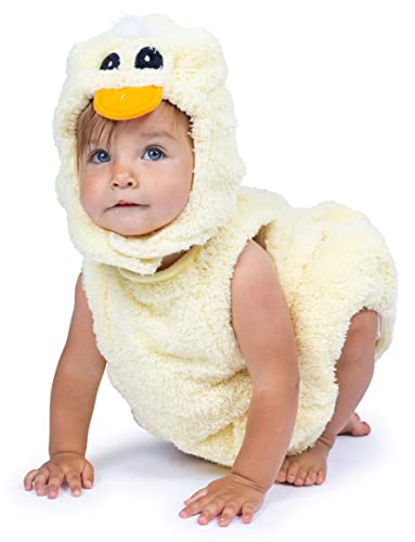 Dress-Up-America Baby Duck Costume - Little Chick Costume for Babies - Halloween Chicken Farm Animal Costume for Infants