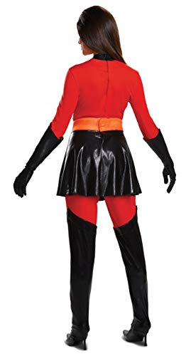 Disguise womens Mrs. Incredible Skirted Deluxe Adult Sized Costumes, Red, Medium US