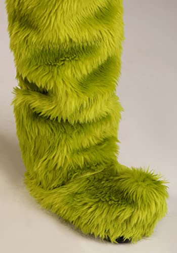 Santa Grinch Adult Costume - Open Face