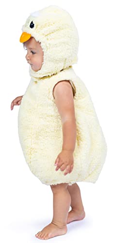 Dress-Up-America Baby Duck Costume - Little Chick Costume for Babies - Halloween Chicken Farm Animal Costume for Infants