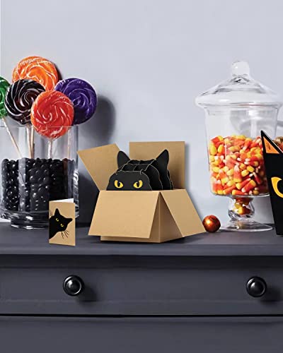 3D Birthday Pop Up Cat Gift Card Greeting Happy Funny Birthday Hallmark Card Note With Envelope Funny Black Cat Love Pop Happy Birthday Gift Card Bulk | Blank Inside, Cat, Greeting, Birthday