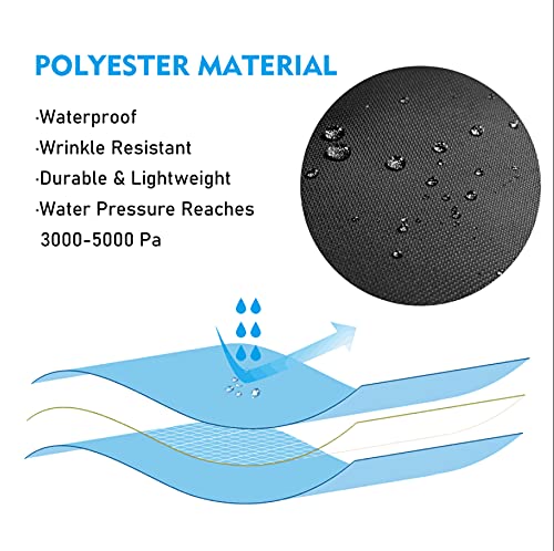 GOOSH 8 FT Halloween Inflatables Outdoor Dead Tree with Ghost, Pumpkin and Owl, Blow Up Yard Decoration Clearance with LED Lights Built-in for Holiday/Party/Yard/Garden