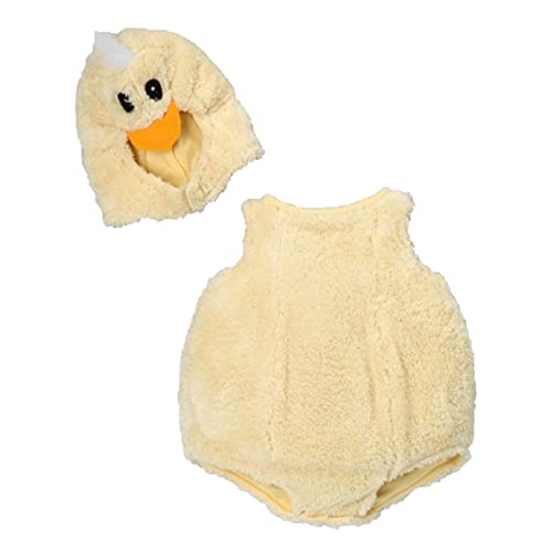 Dress-Up-America Baby Duck Costume - Little Chick Costume for Babies - Halloween Chicken Farm Animal Costume for Infants