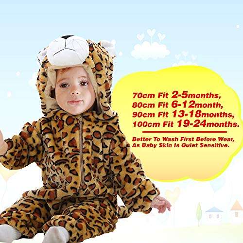 M&M SCRUBS Leopard Costume (12-18 Medium)