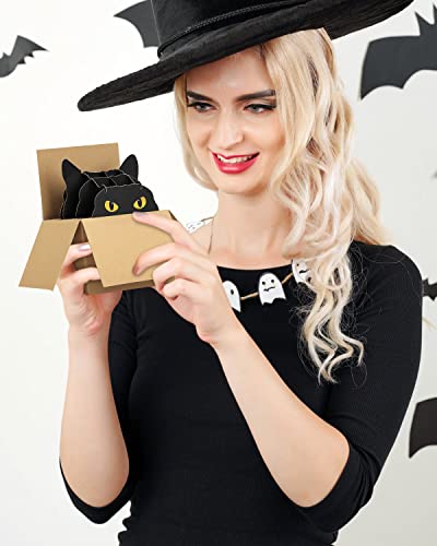 3D Birthday Pop Up Cat Gift Card Greeting Happy Funny Birthday Hallmark Card Note With Envelope Funny Black Cat Love Pop Happy Birthday Gift Card Bulk | Blank Inside, Cat, Greeting, Birthday
