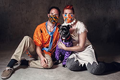 Disposable Face Mask Halloween - 50Pcs Printed Disposable Face Mask, 3 Ply Multicolored, Adult Face Masks for Women and Men