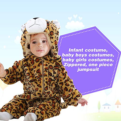 M&M SCRUBS Leopard Costume (12-18 Medium)