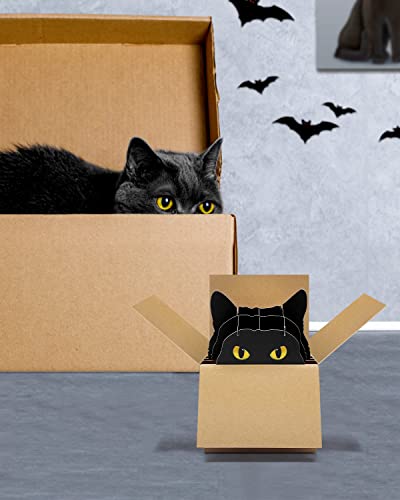 3D Birthday Pop Up Cat Gift Card Greeting Happy Funny Birthday Hallmark Card Note With Envelope Funny Black Cat Love Pop Happy Birthday Gift Card Bulk | Blank Inside, Cat, Greeting, Birthday