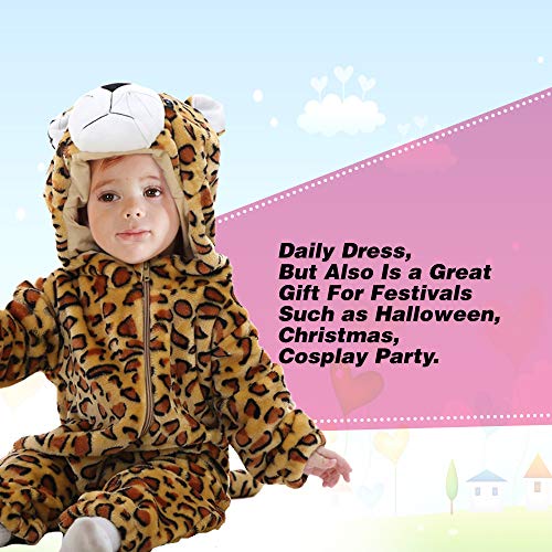 M&M SCRUBS Leopard Costume (12-18 Medium)