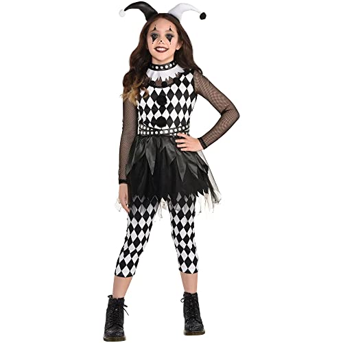 Amscan Punky Jester Costume Set| Size Medium (8-10)