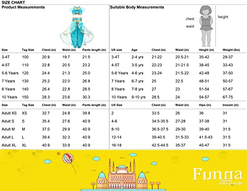 Girls' Princess Funna Costume for Holiday Parties