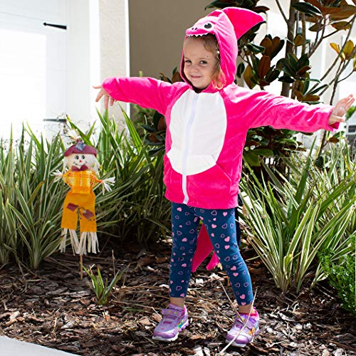 ComfyCamper Kids Shark Hoodie - Fish Animal Cute Baby Costume Outfit Sweatshirt Sweater Sweatsuit Jacket Hooded Coat, 2-4 years