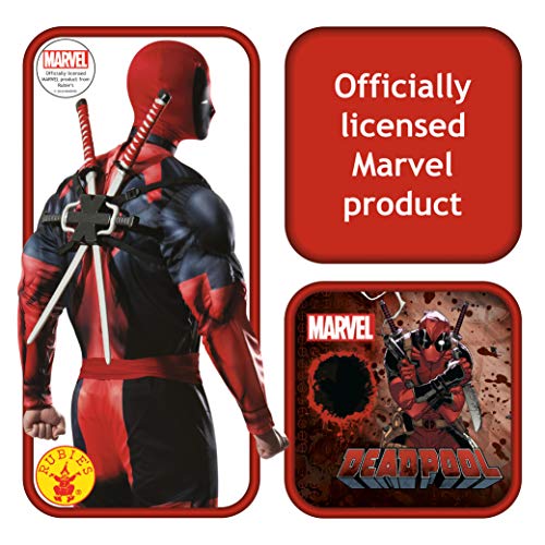 Deadpool Weapon Set for Men in Black/Red
