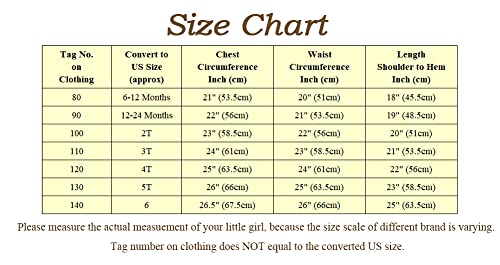 Dressy Daisy Princess Mermaid Dress Up Clothes Halloween Fancy Party Tulle Skirt Summer Outfit for Baby Girls Size 12-24 Months, Style 20