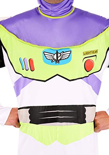 Disney mens Disguise Toy Story Buzz Lightyear Deluxe Adult Sized Costumes, As Shown, XXL 50-52 US