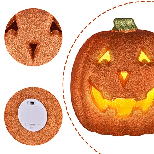 BRIGHTDECK Jack O Lantern Halloween Party Decoration Lights Pumpkin Decor for Home Indoor1