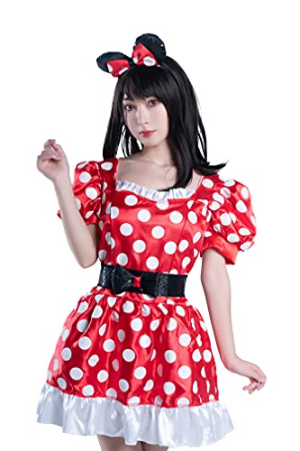 Disney womens Disguise Red Minnie Mouse Classic adult sized costumes, Medium (8-12), M 8-10 US