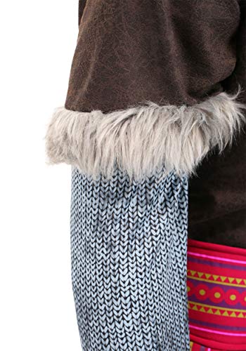 Disney Kristoff Costume, Official Frozen Outfit for Adults, Size 2X Large
