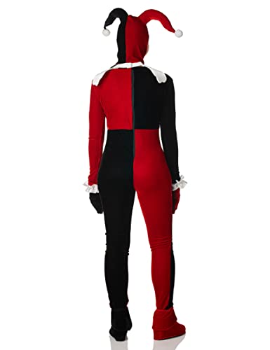 DC Comics Harley Quinn Adult Sized Costumes - Red/Black (Medium)