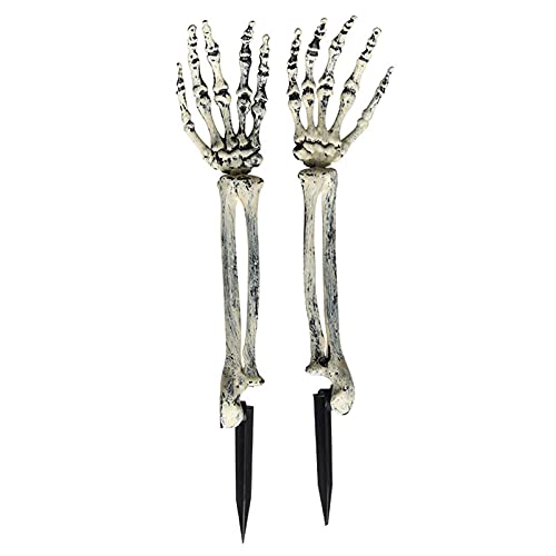 Spooky Skeleton Arms Stakes - Halloween Outdoor Decor