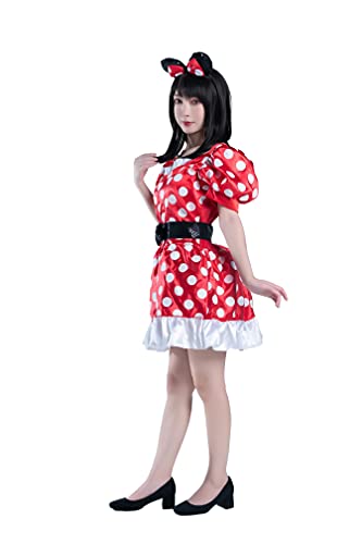 Disney womens Disguise Red Minnie Mouse Classic adult sized costumes, Medium (8-12), M 8-10 US