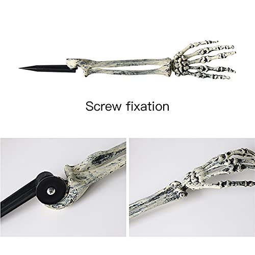 Spooky Skeleton Arms Stakes - Halloween Outdoor Decor