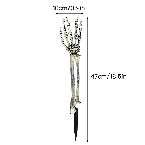 Spooky Skeleton Arms Stakes - Halloween Outdoor Decor