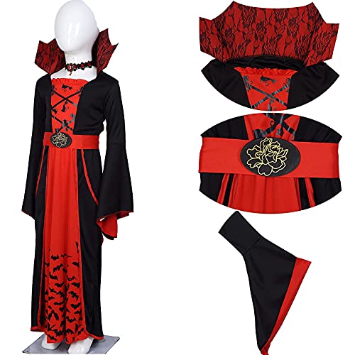 Halloween Vampire Costume for Girls – Kids Queen Skirt