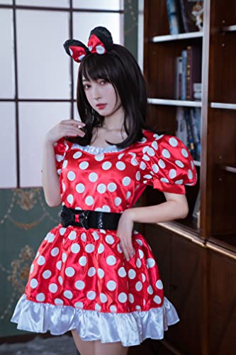 Disney womens Disguise Red Minnie Mouse Classic adult sized costumes, Medium (8-12), M 8-10 US